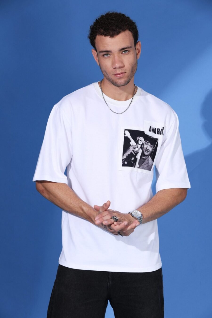 Ribbed Grunge T Shirt