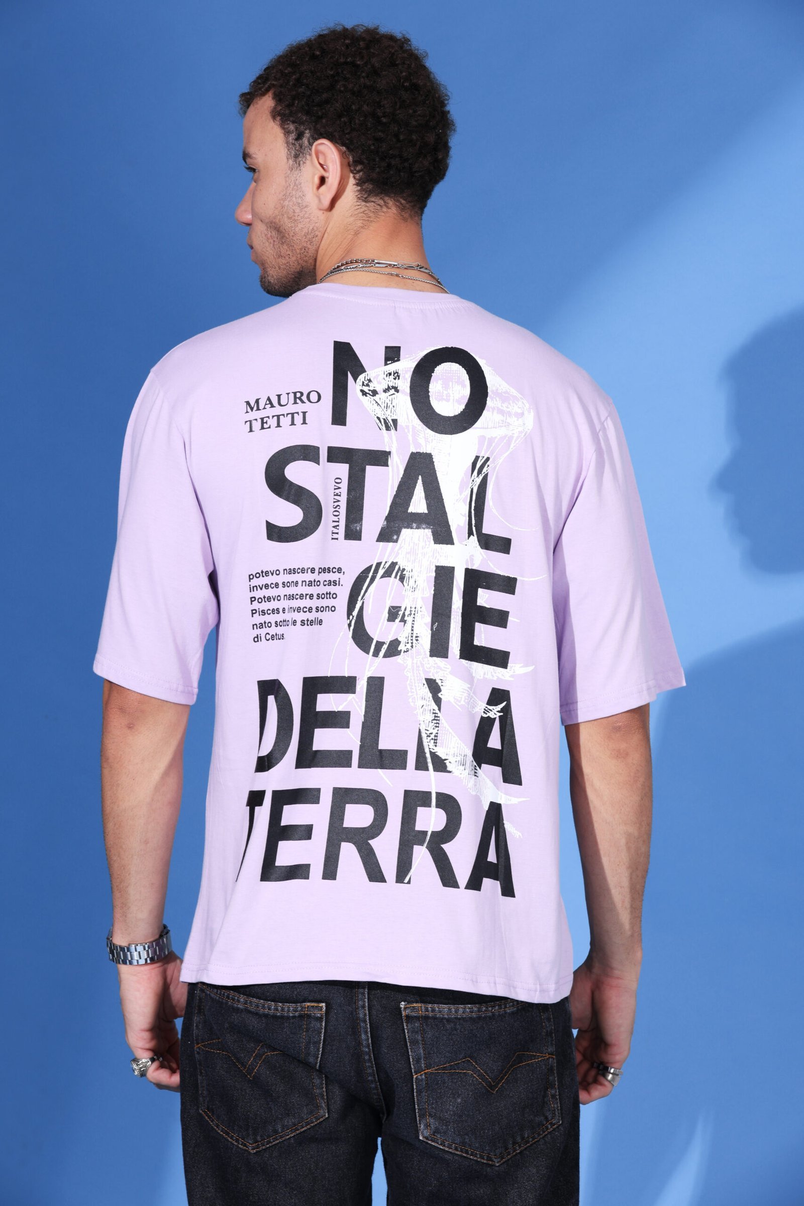 Lavender Graphic T shirt - Image 6