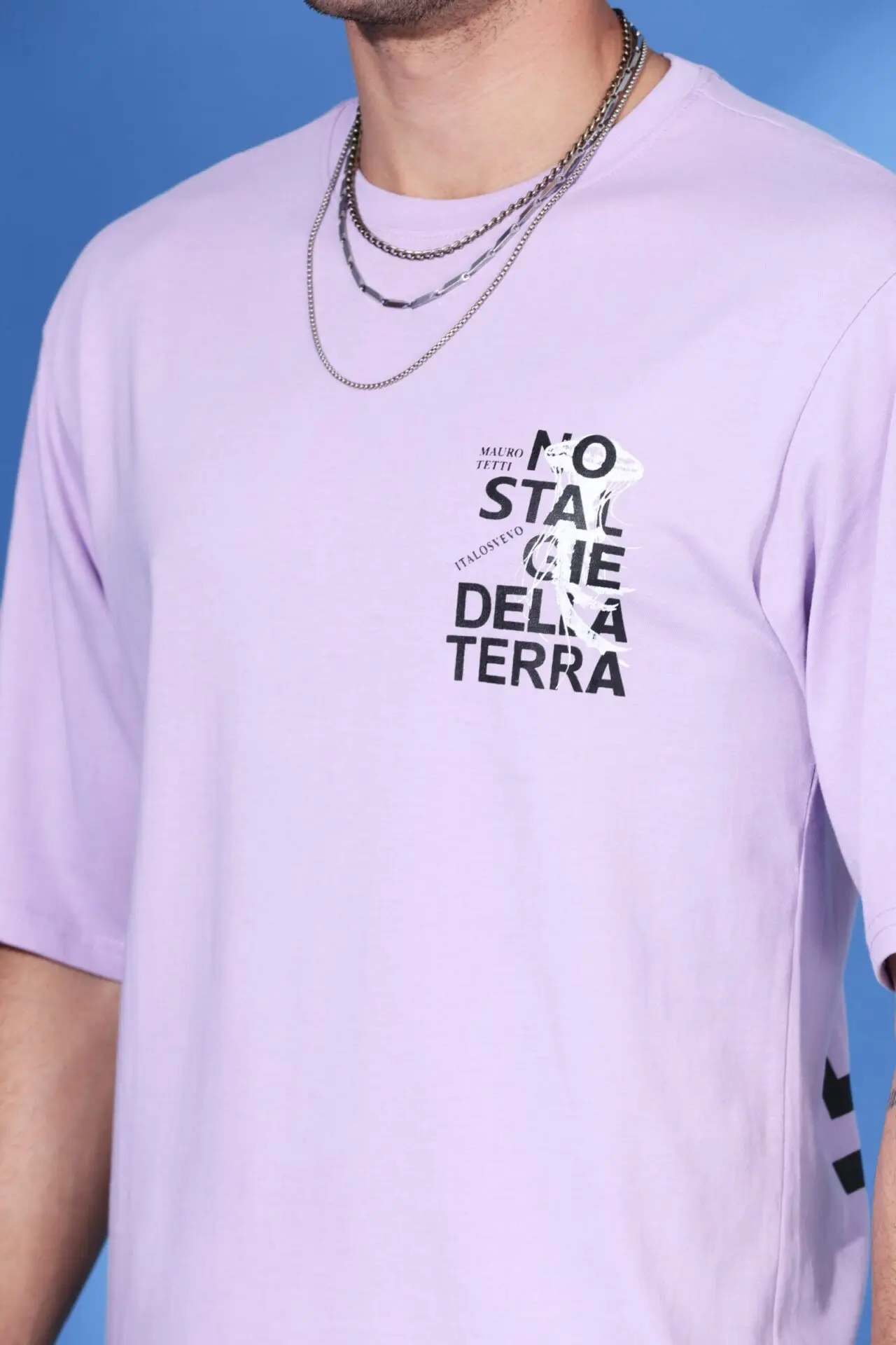 Lavender Graphic T shirt - Image 5
