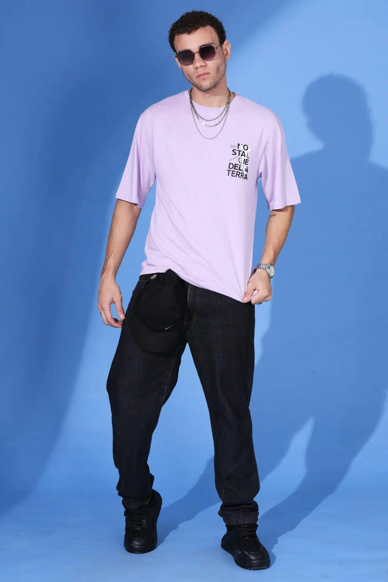 Lavender Graphic T shirt - Image 2