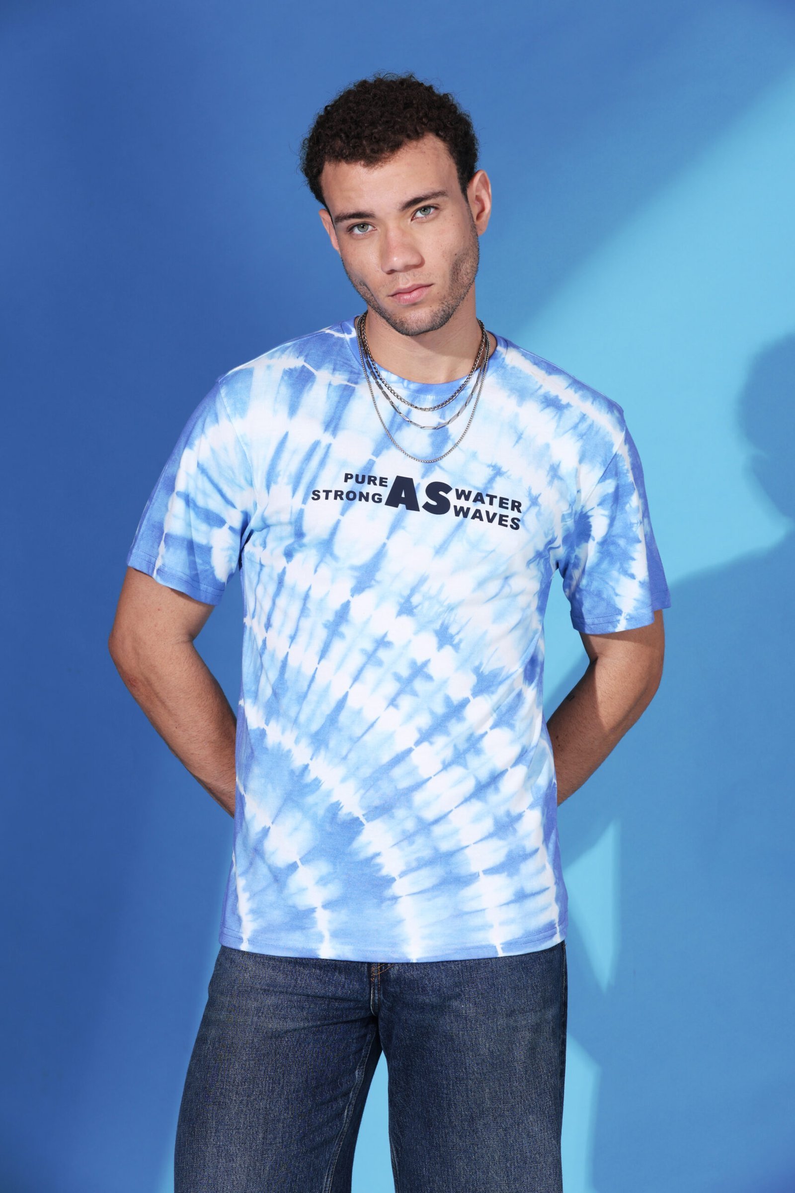 Blue Sunburst T shirt