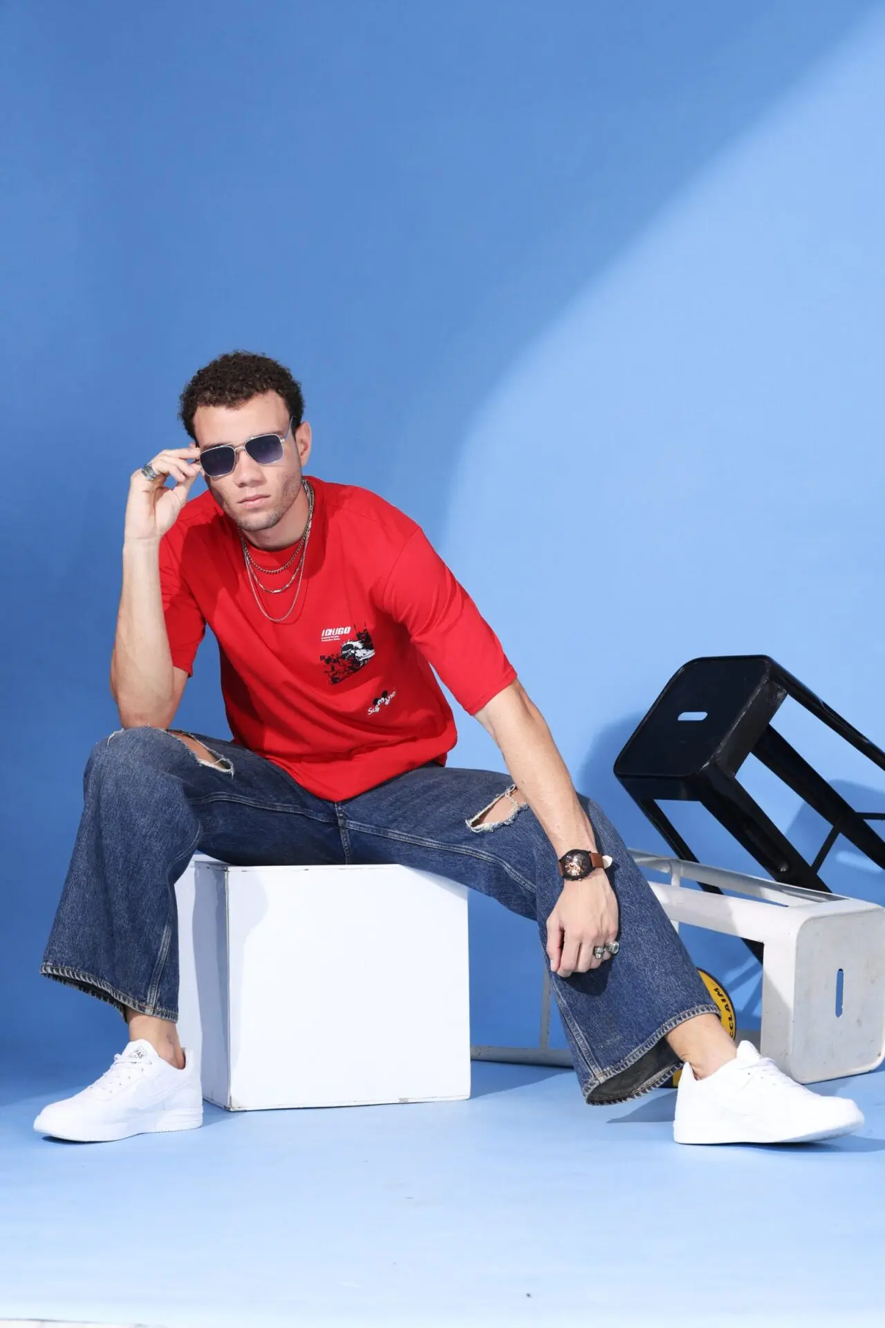 Red Superme T Shirt - Image 2