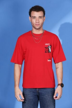 Red Superme T Shirt