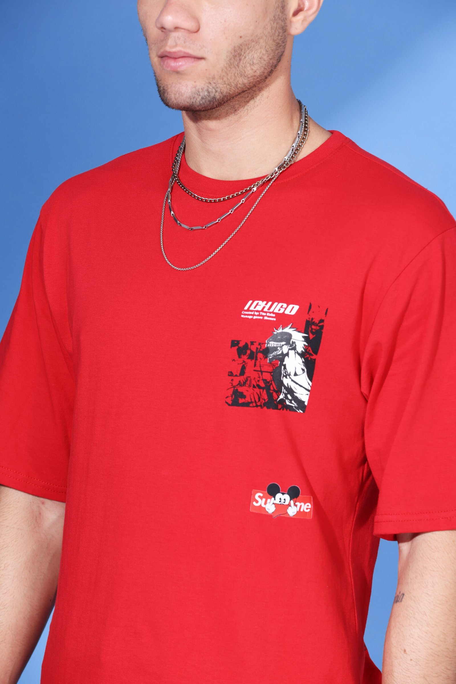 Red Superme T Shirt - Image 5