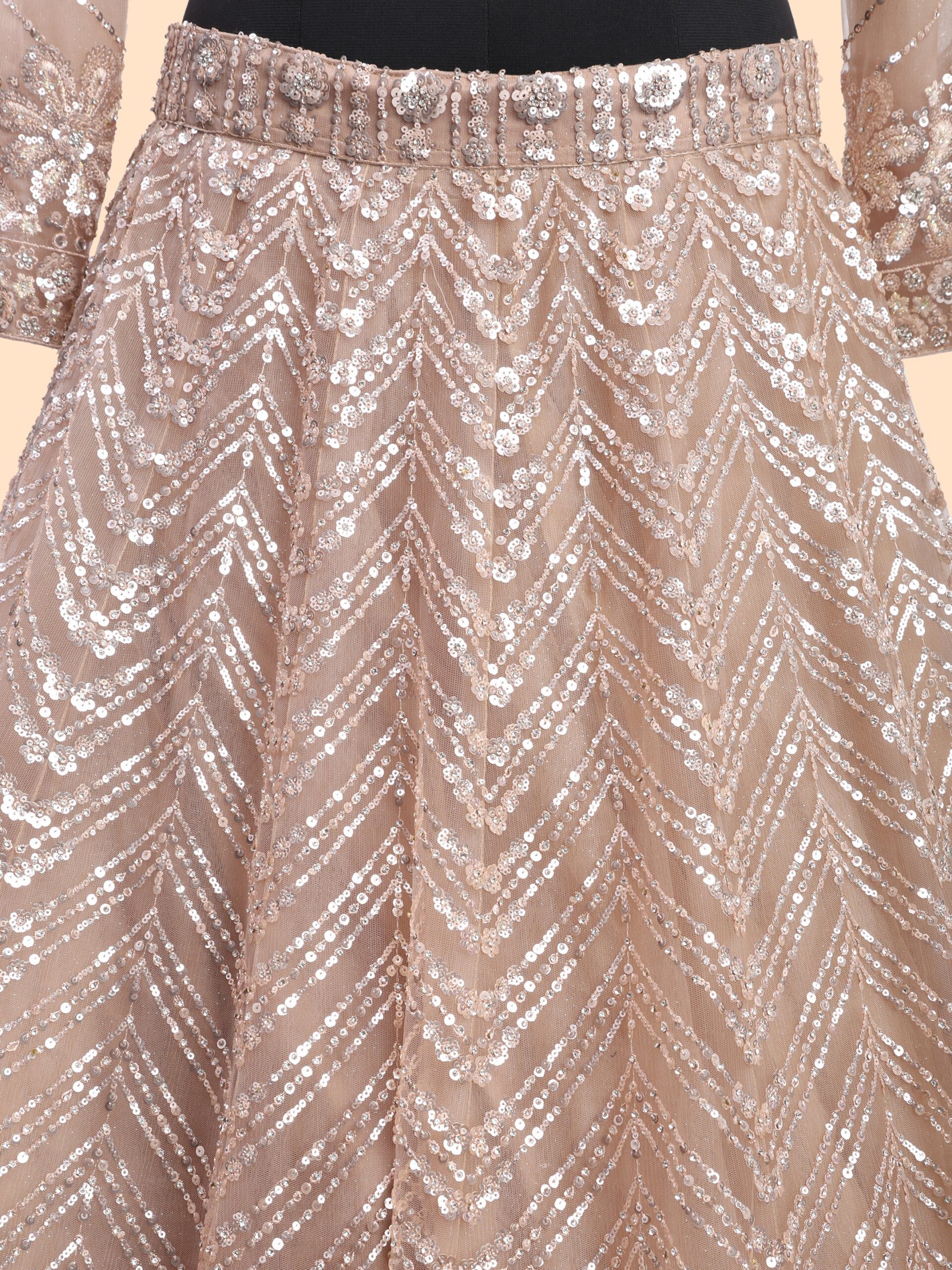 Elegant bridal lehenga for wedding - Image 8