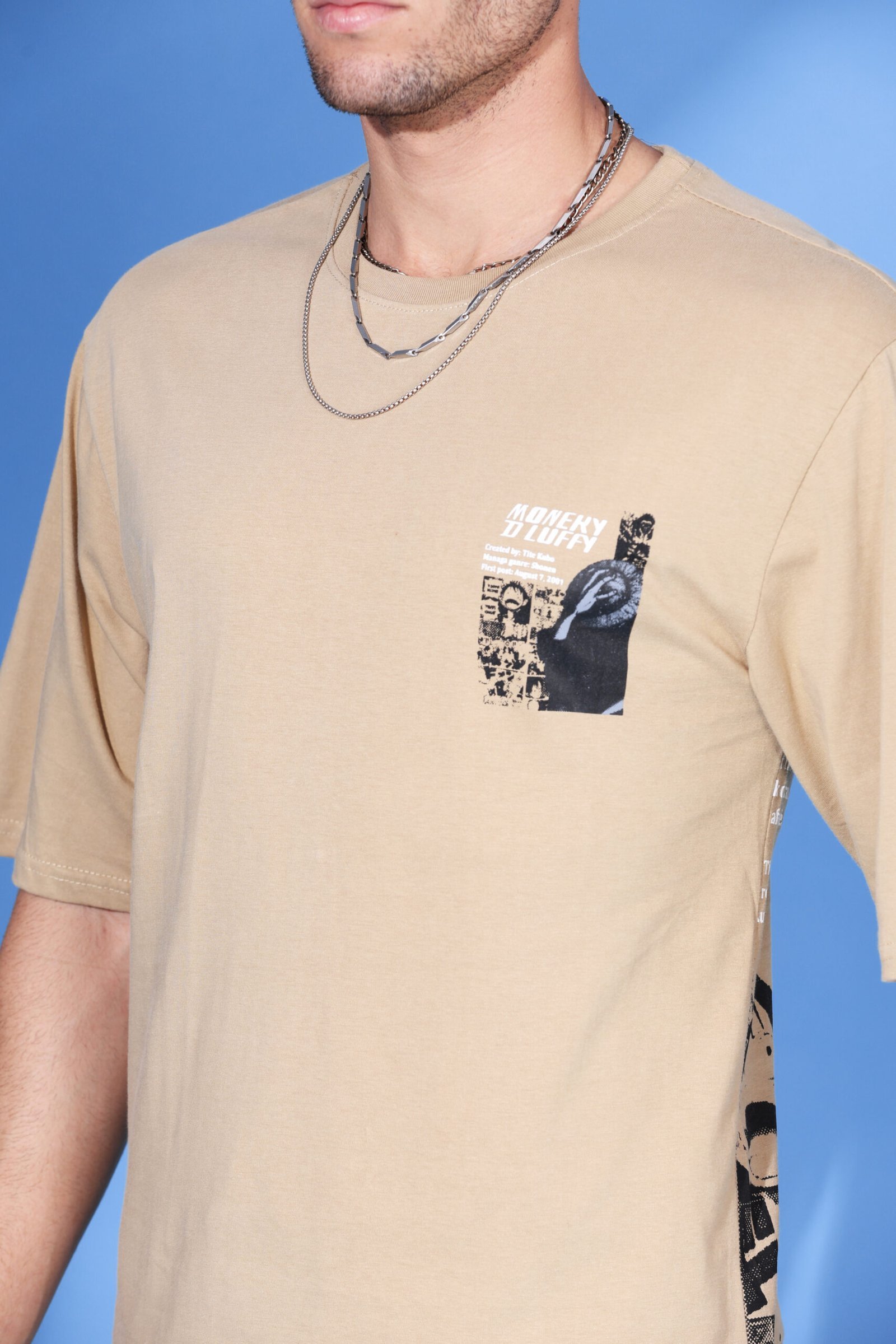 Ivory Sand Graphic T shirt - Image 6