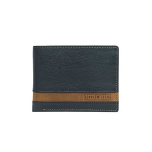 Montecarlo Black Tan Bi Fold Wallet