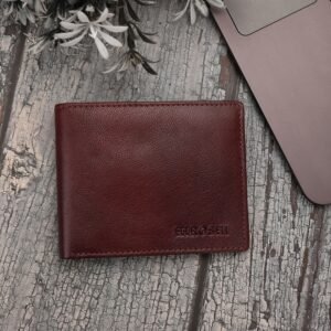 Dwane Wine Bi Fold Wallet