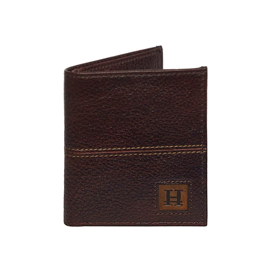 Brown Bi Fold Business Cards Wallet