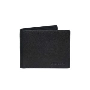Dwane Black Bi Fold Wallet