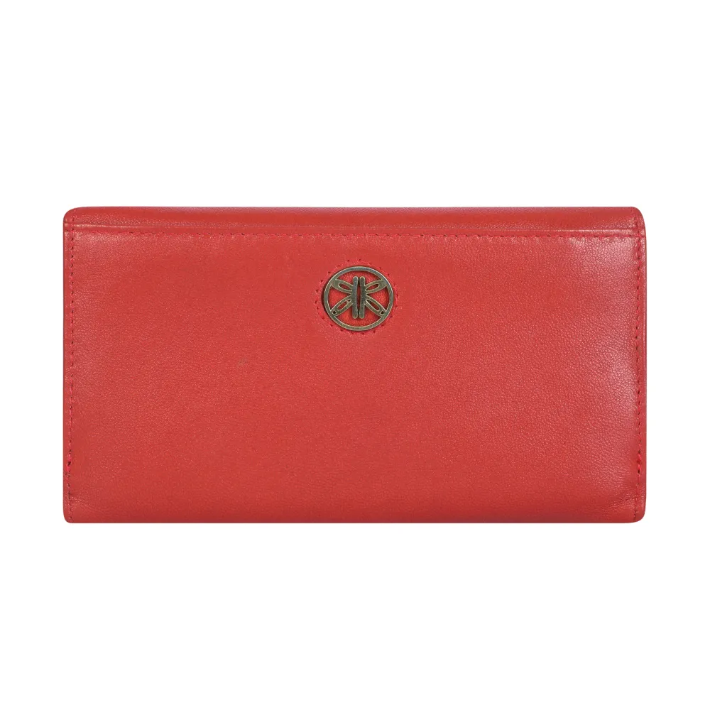Tomato Red Flap Purse - Image 5