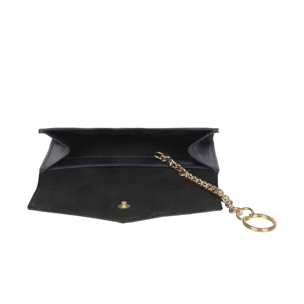 Navy Blue Key Holder Purse - Image 3