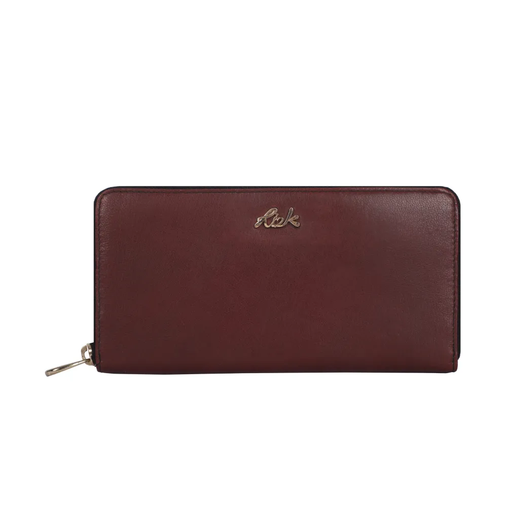 Wine Zip Around Purse - Image 2