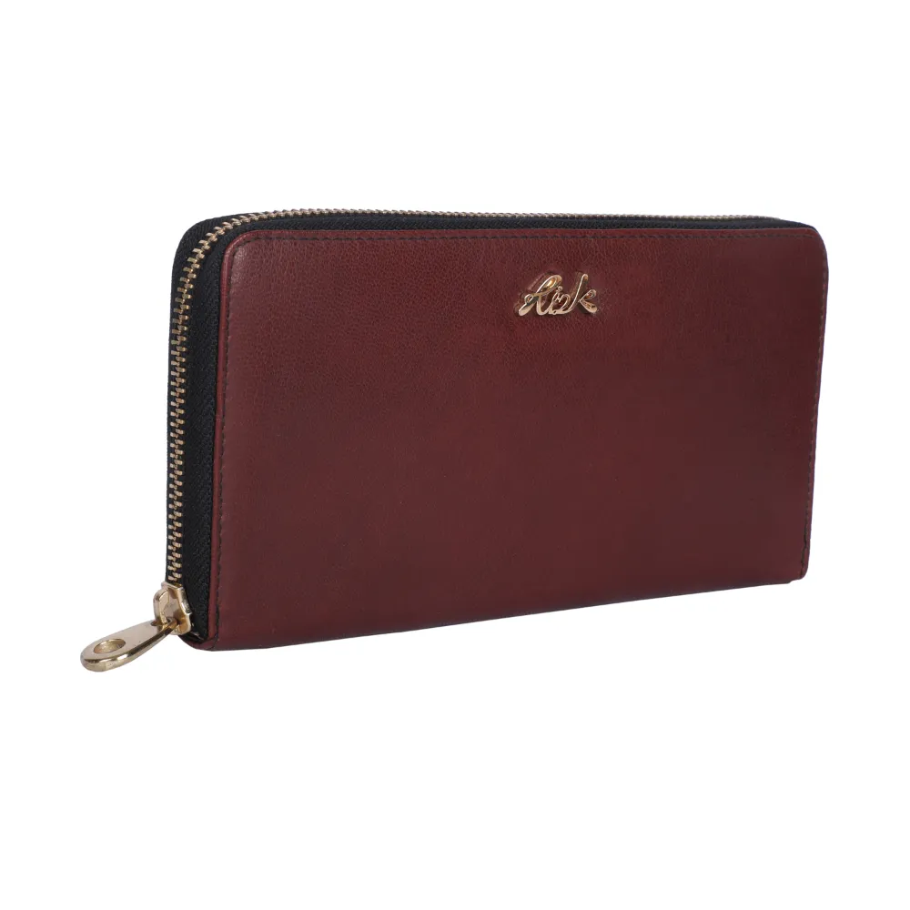 Wine Zip Around Purse - Image 6