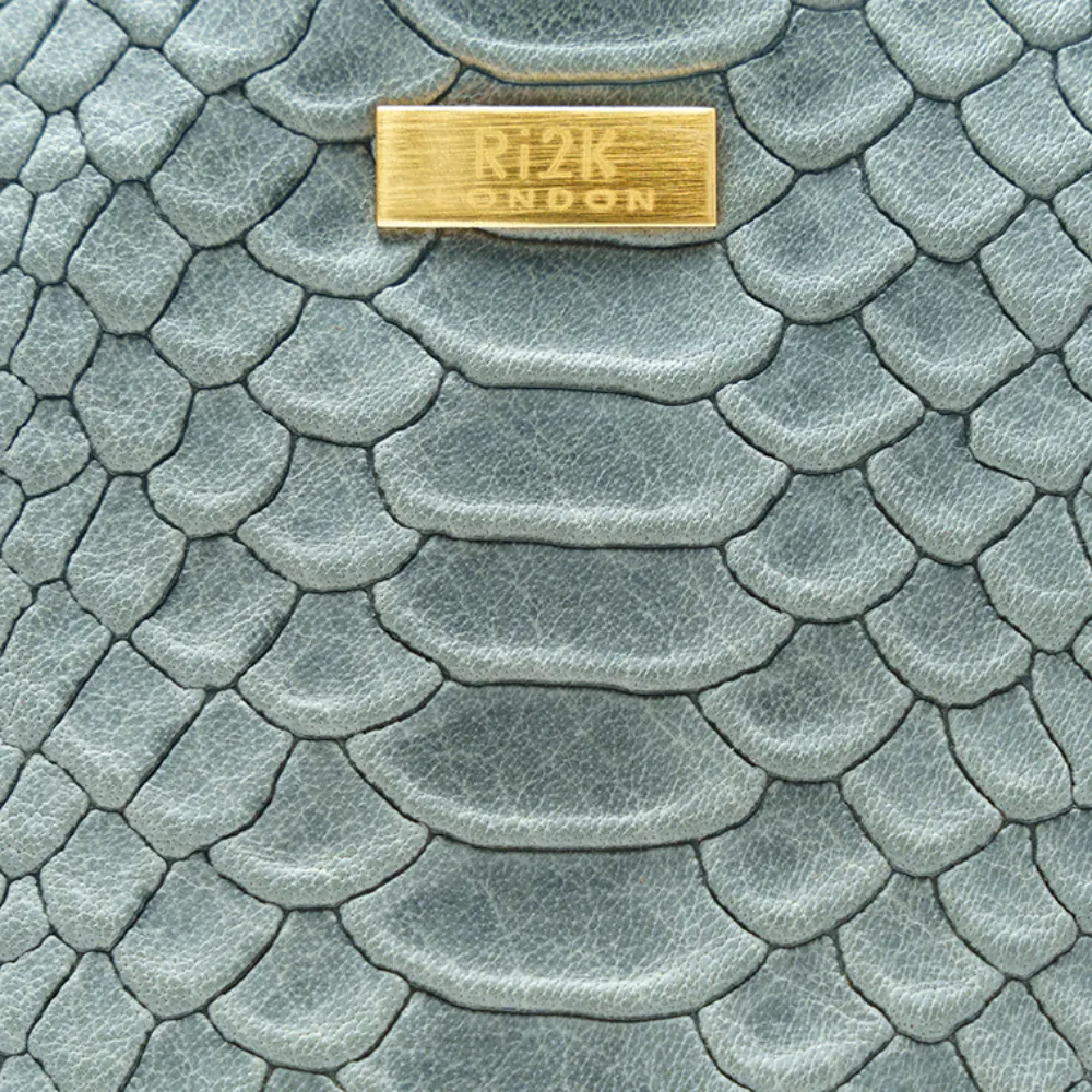 Grey Zip Around Purse - Image 5