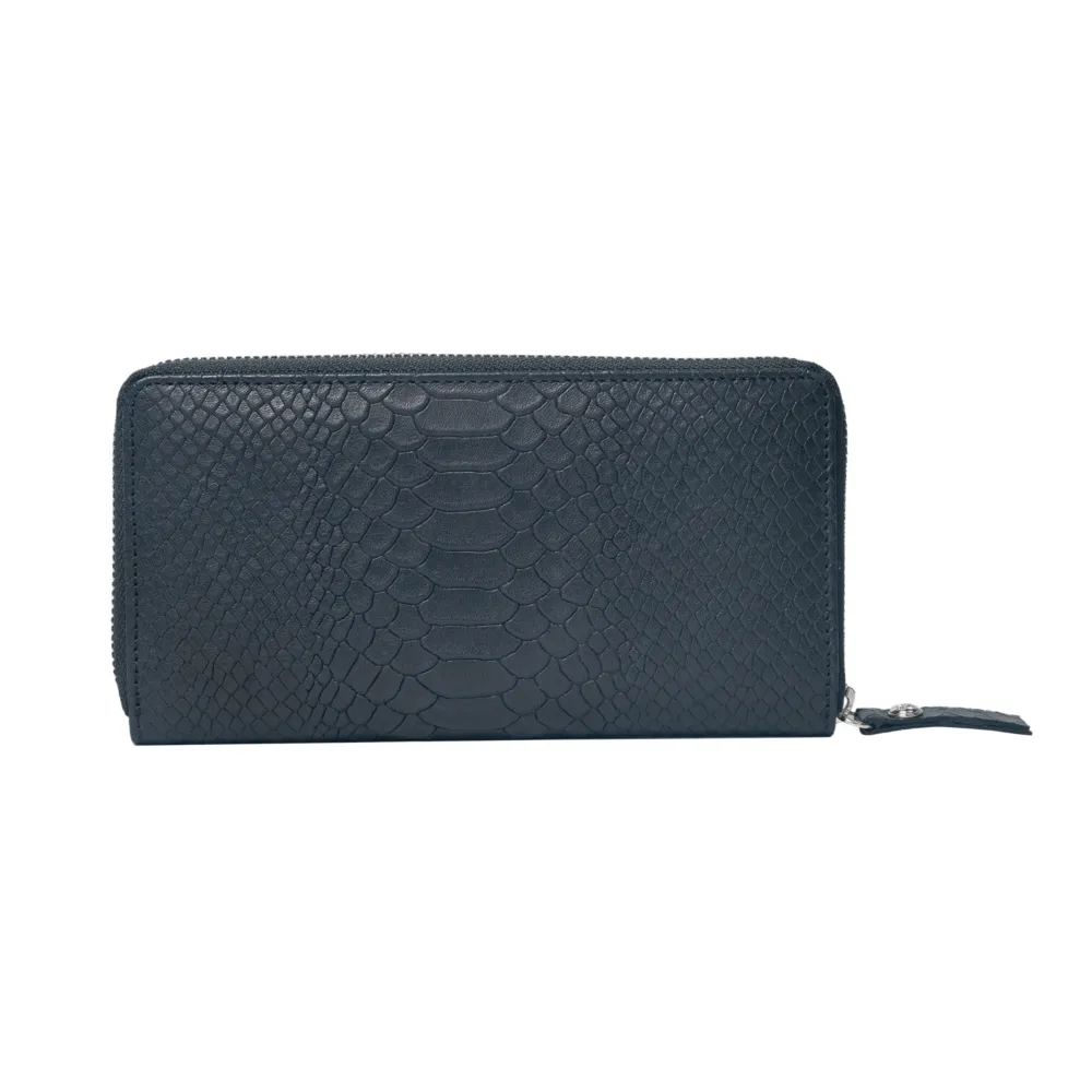 Black Zip Around Purse - Image 4