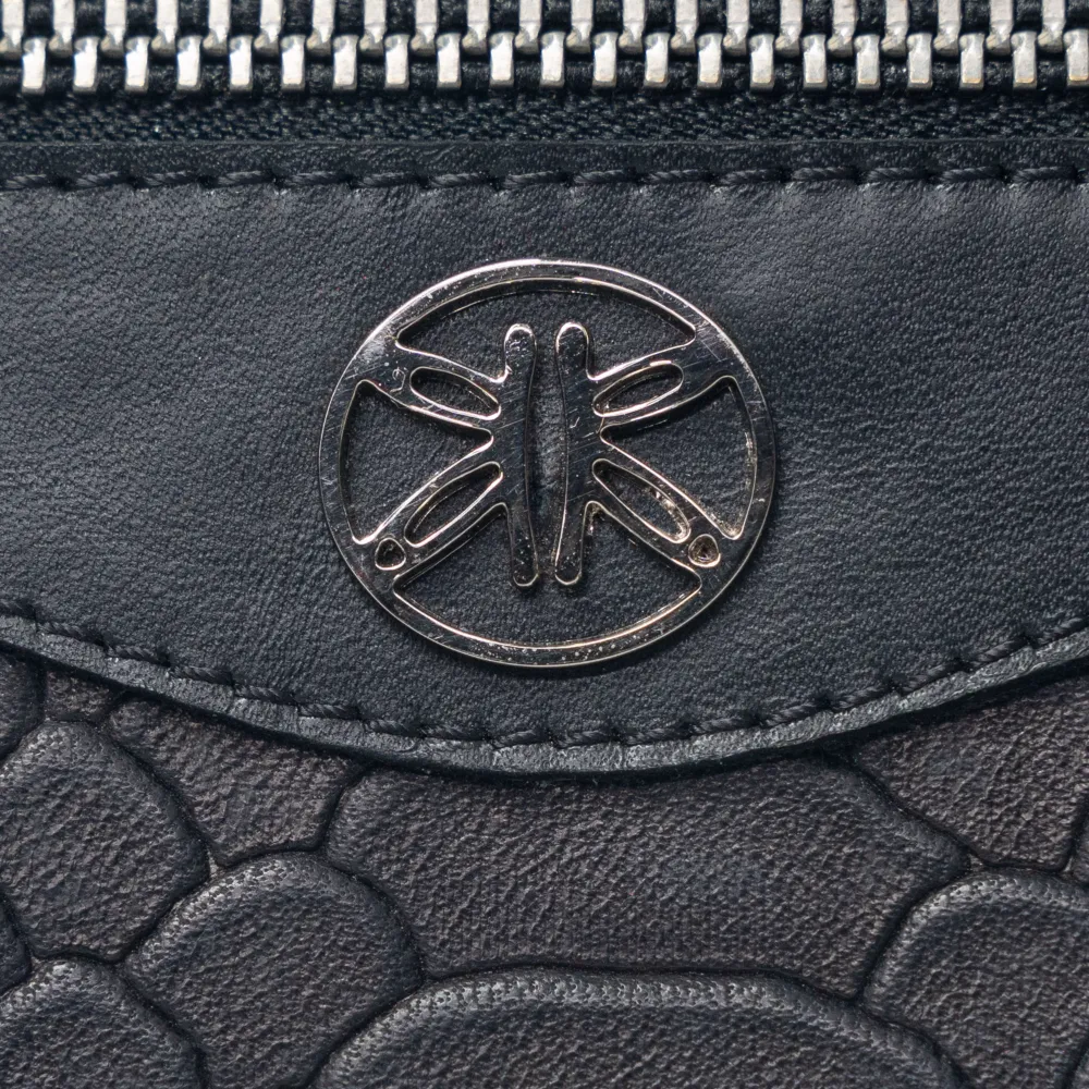 Black Zip Around Purse - Image 5