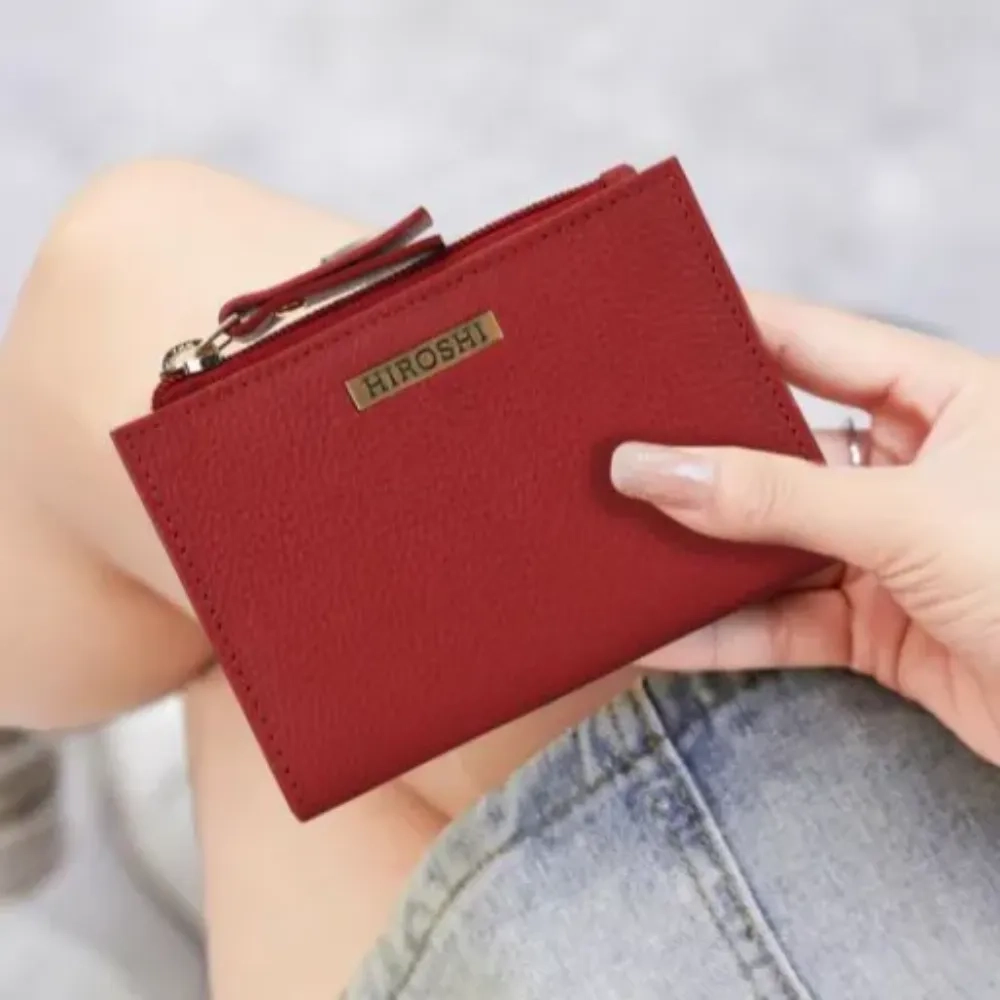 Yokohama Minimal Red Purse