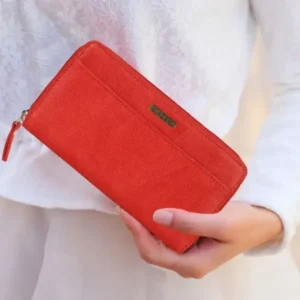 Party Cool Red Zip Around Purse
