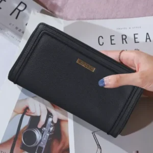 Kanazawa Navy Zip Around Purse