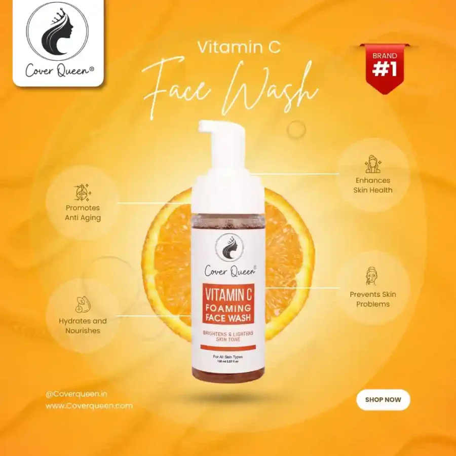 VITAMIN C FOAMING FACE WASH