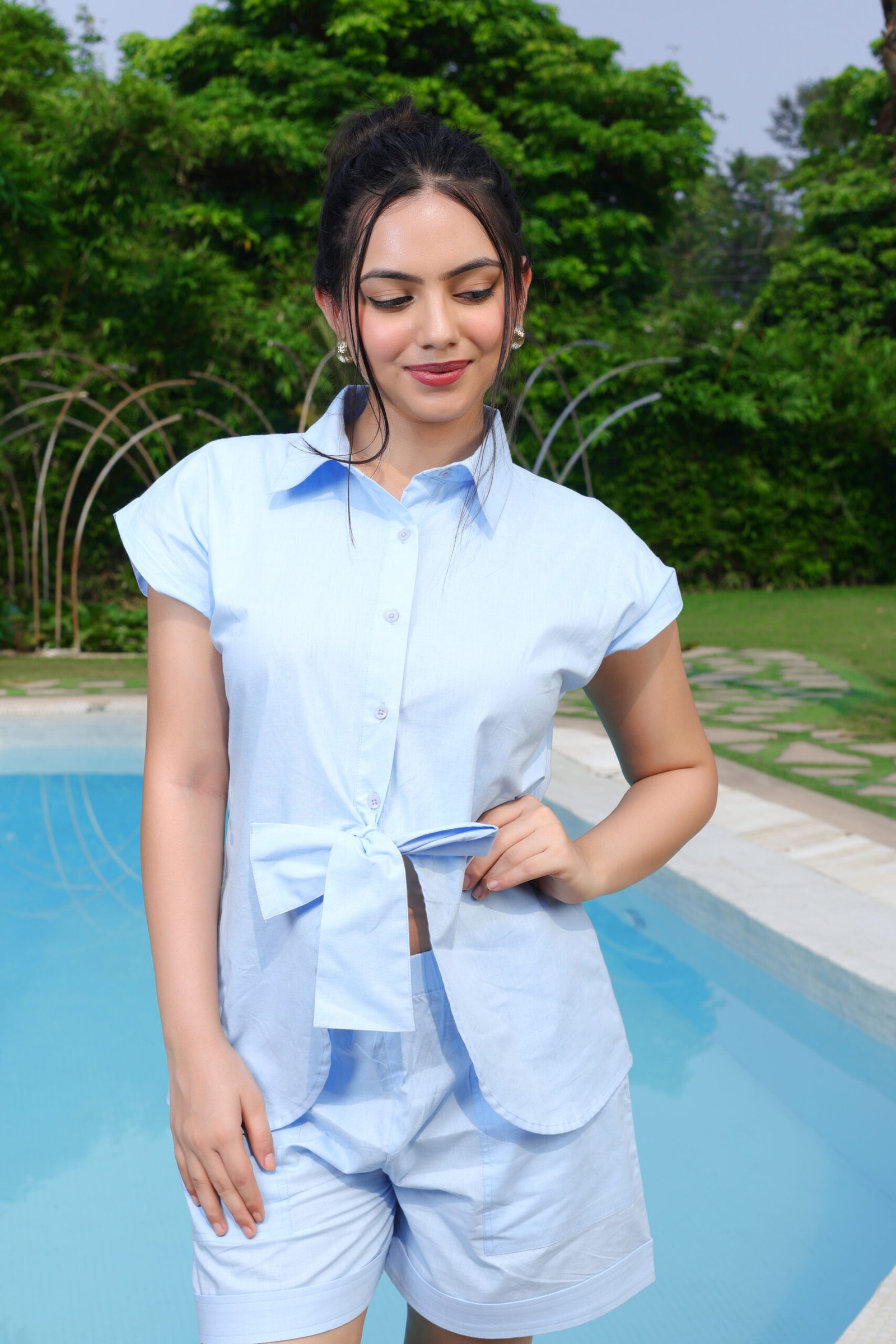 Eveline Poplin Co-ord set - Image 10