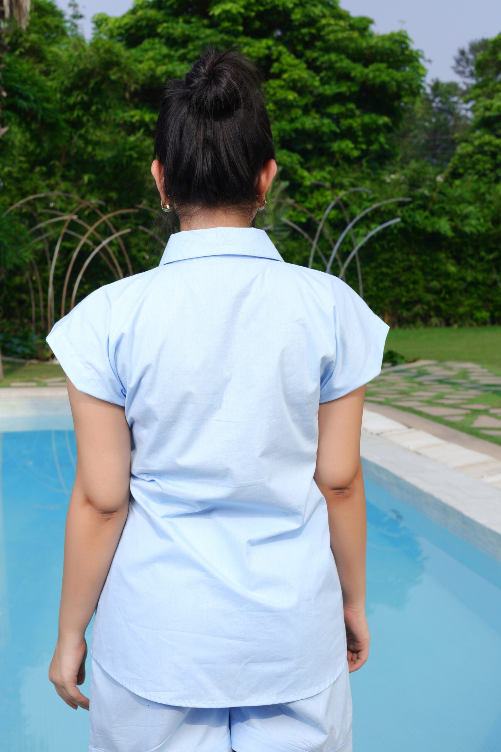 Eveline Poplin Co-ord set - Image 7