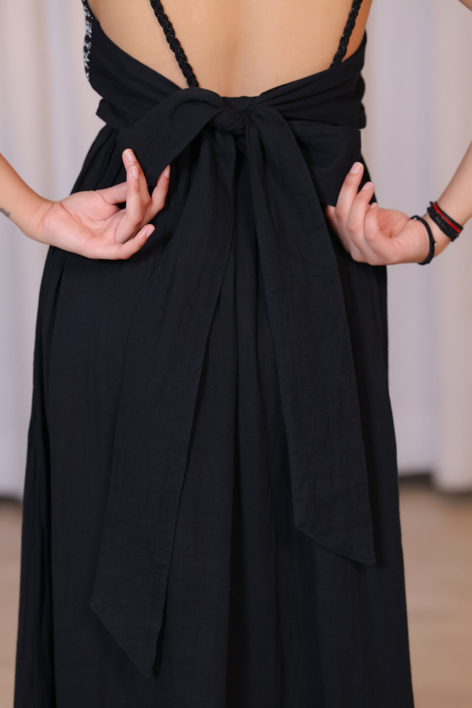 Zacona Embellished Long Dress - Image 3