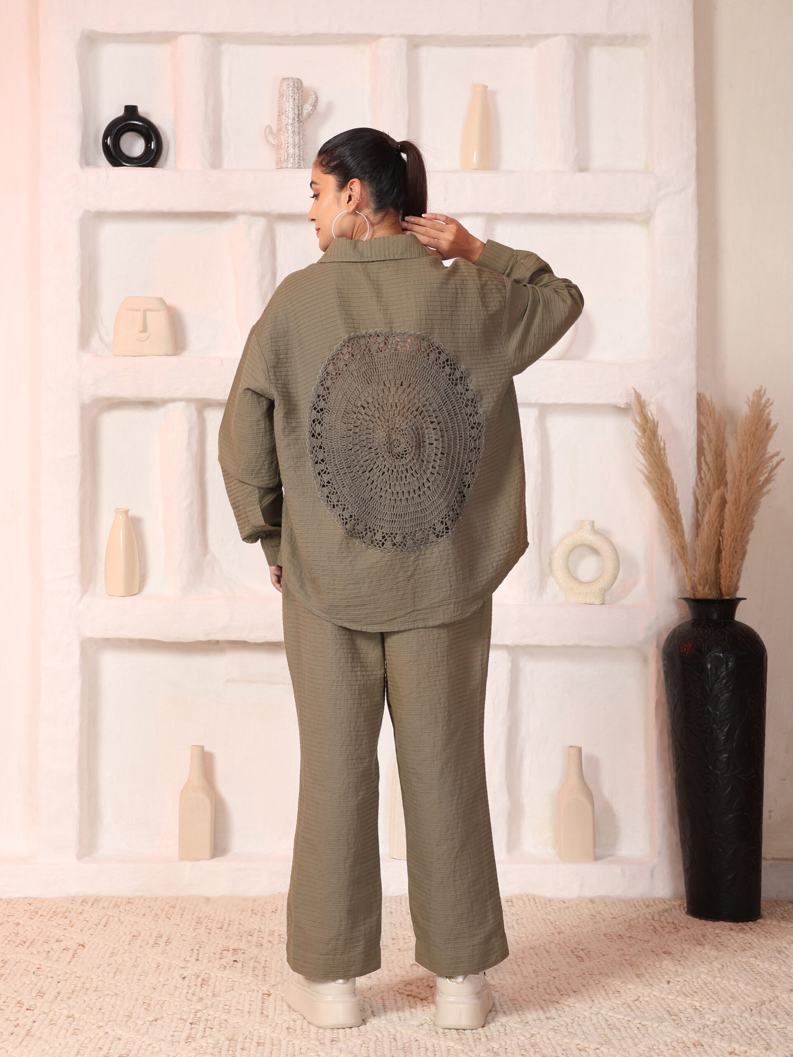 Sombrero Cotton Dobby Co-ord set - Image 11