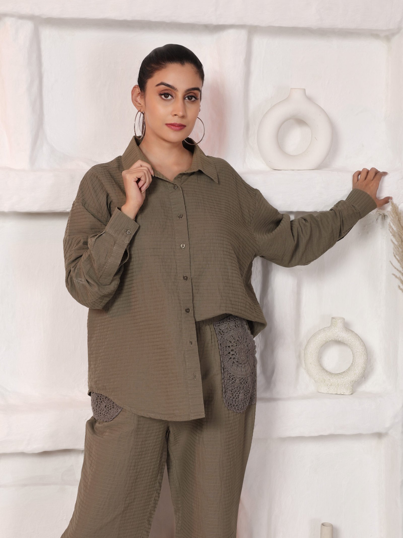 Sombrero Cotton Dobby Co-ord set - Image 8