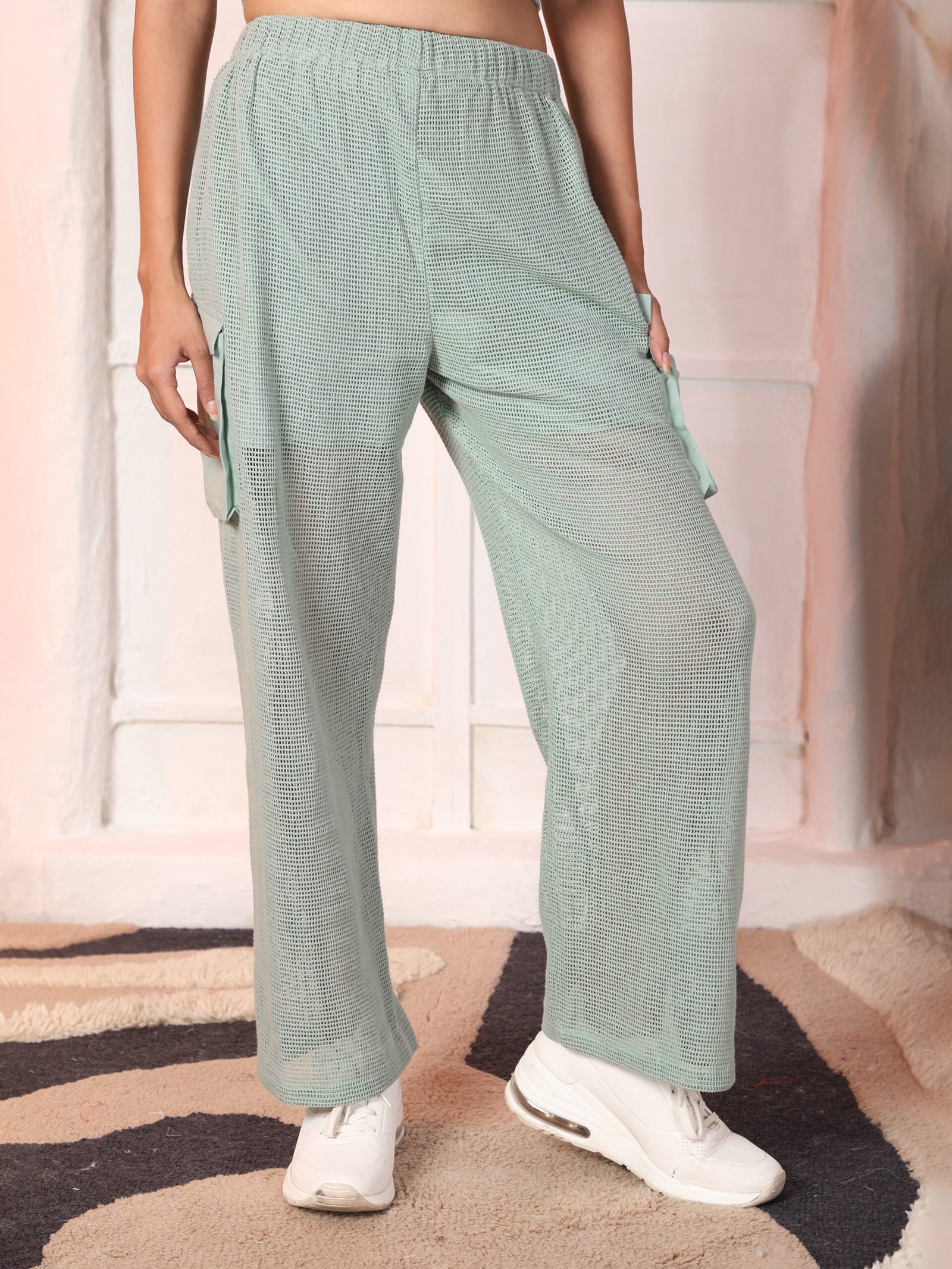 Claudia Cotton Net Co-ord set - Image 5