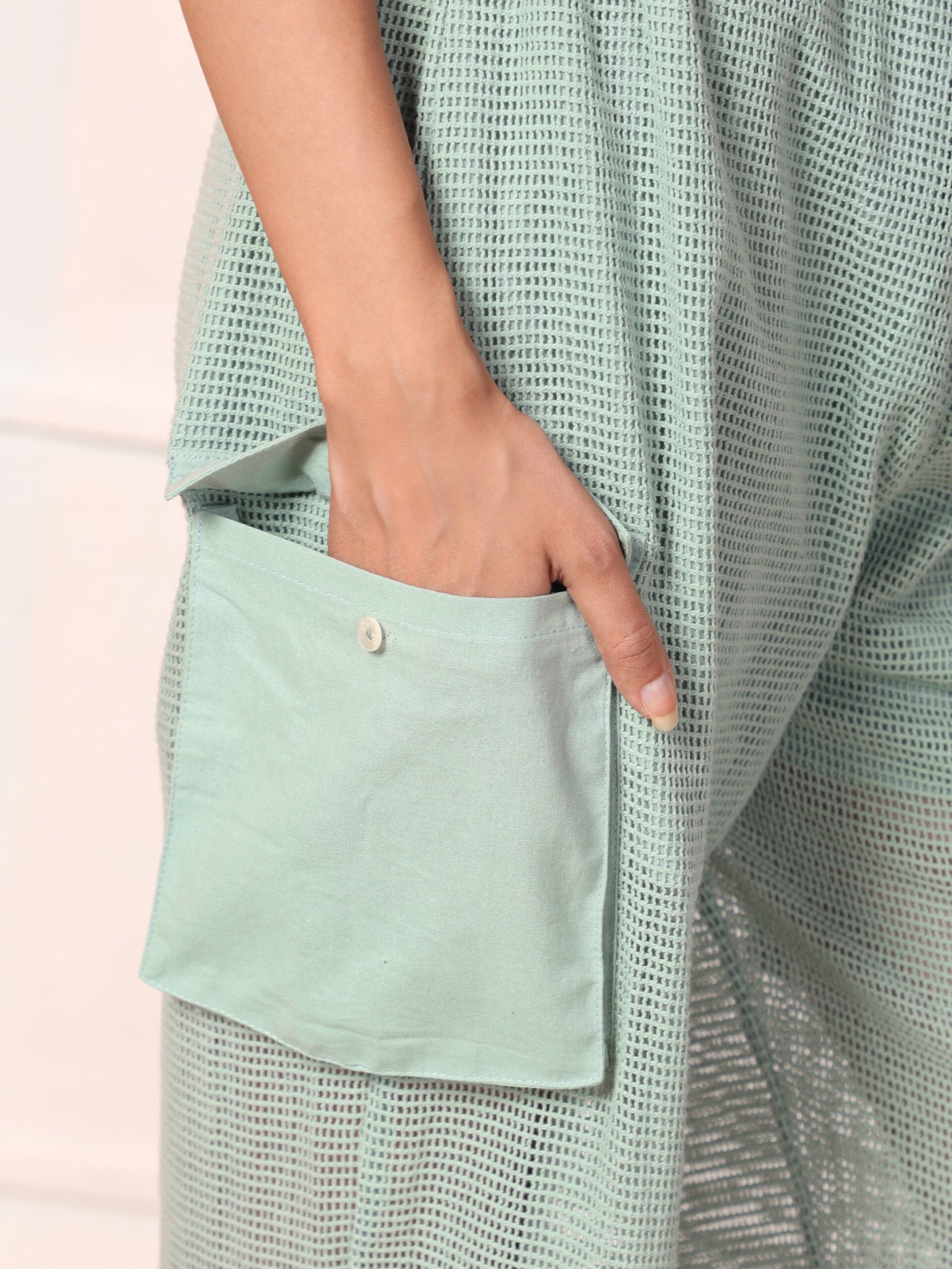 Claudia Cotton Net Co-ord set - Image 4