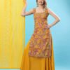 Sunshine Glam Hand-Embroidered Kurta Sharara Set