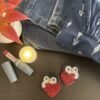 Penguin earrings