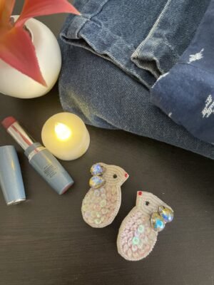 Stuart little earrings