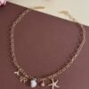 Multicharms beach babe necklace