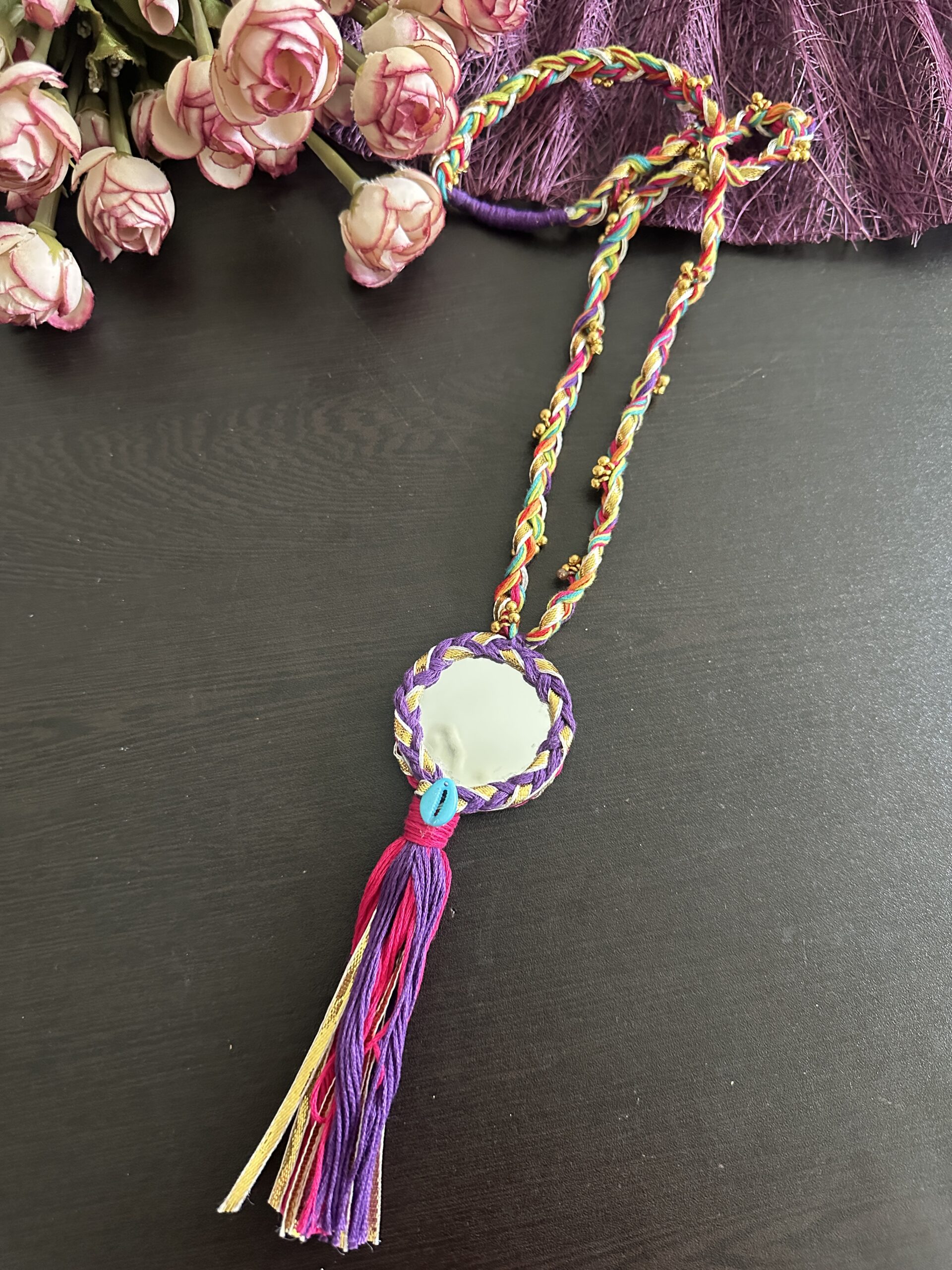 Purple aina necklace