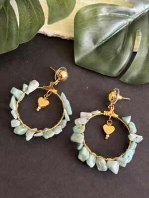 Amazonite earrings