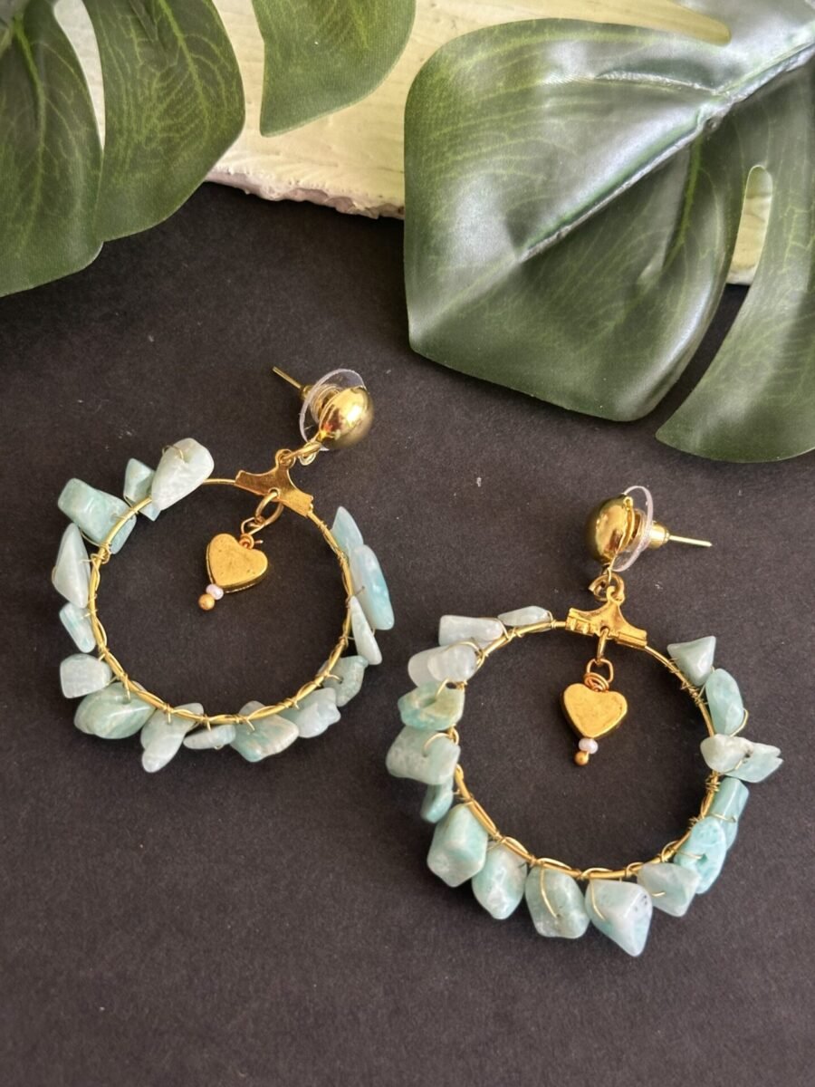 Amazonite earrings