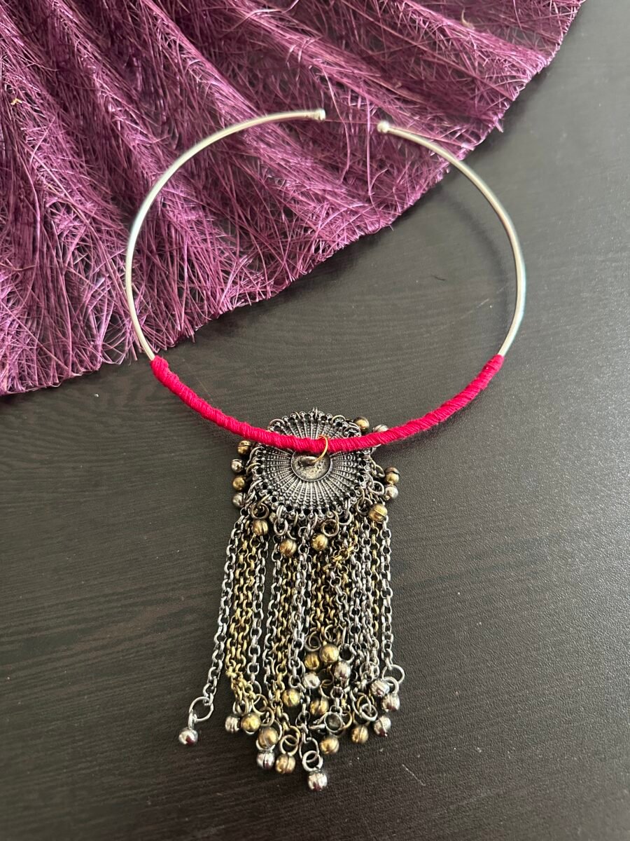 Jhumar necklace