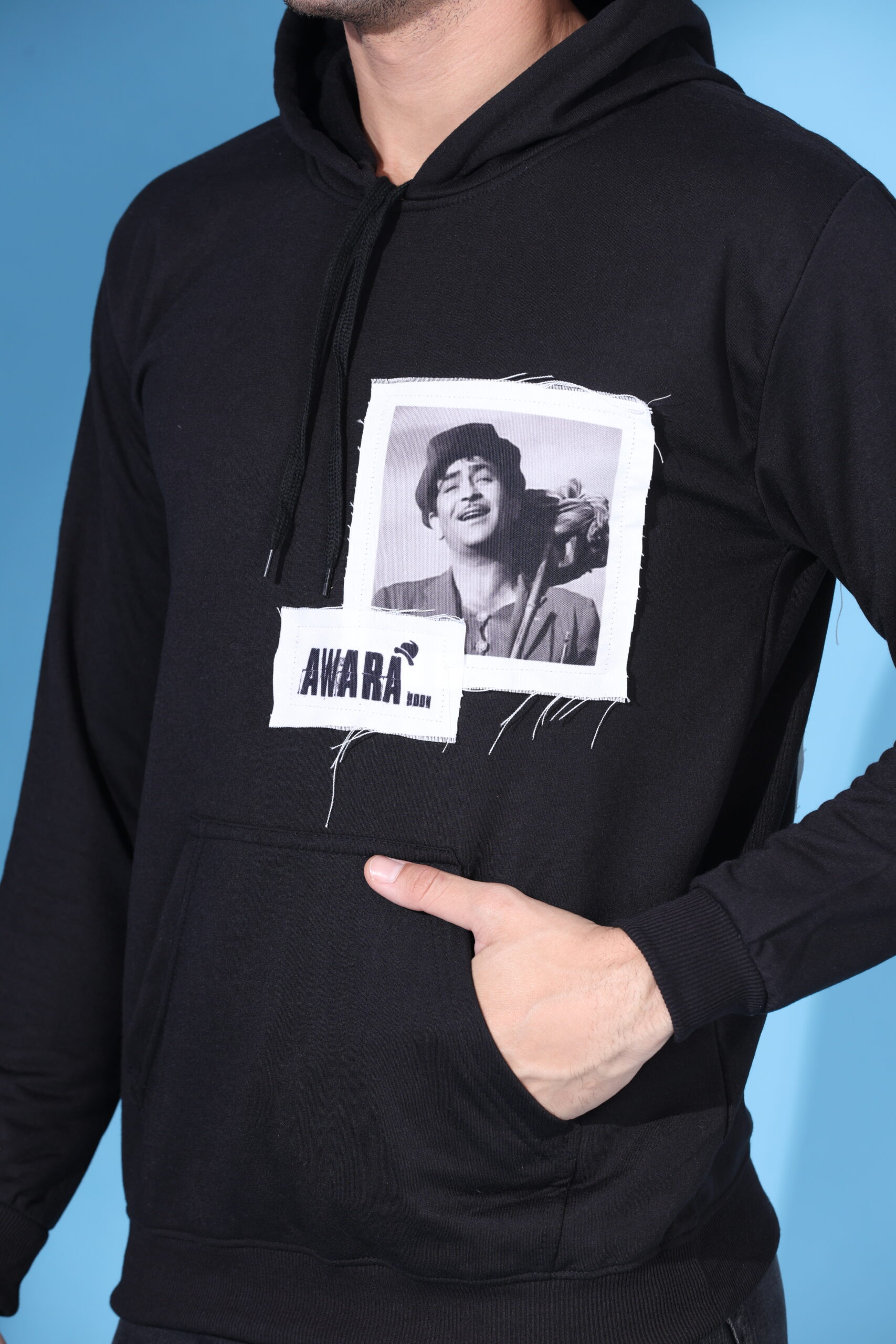 Awara Hoon Black Hoodie - Image 4