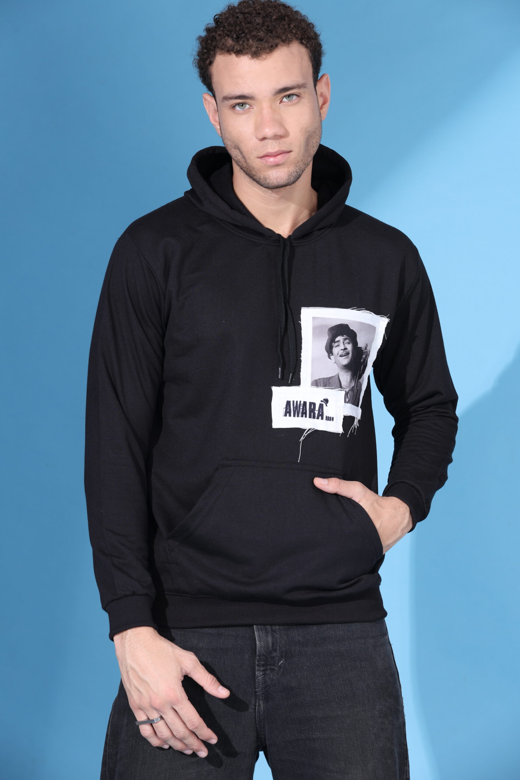 Awara Hoon Black Hoodie - Image 5