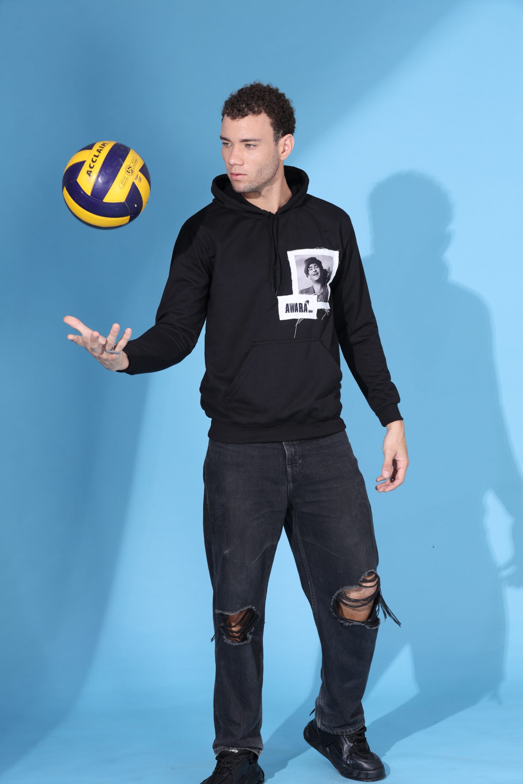 Awara Hoon Black Hoodie - Image 6