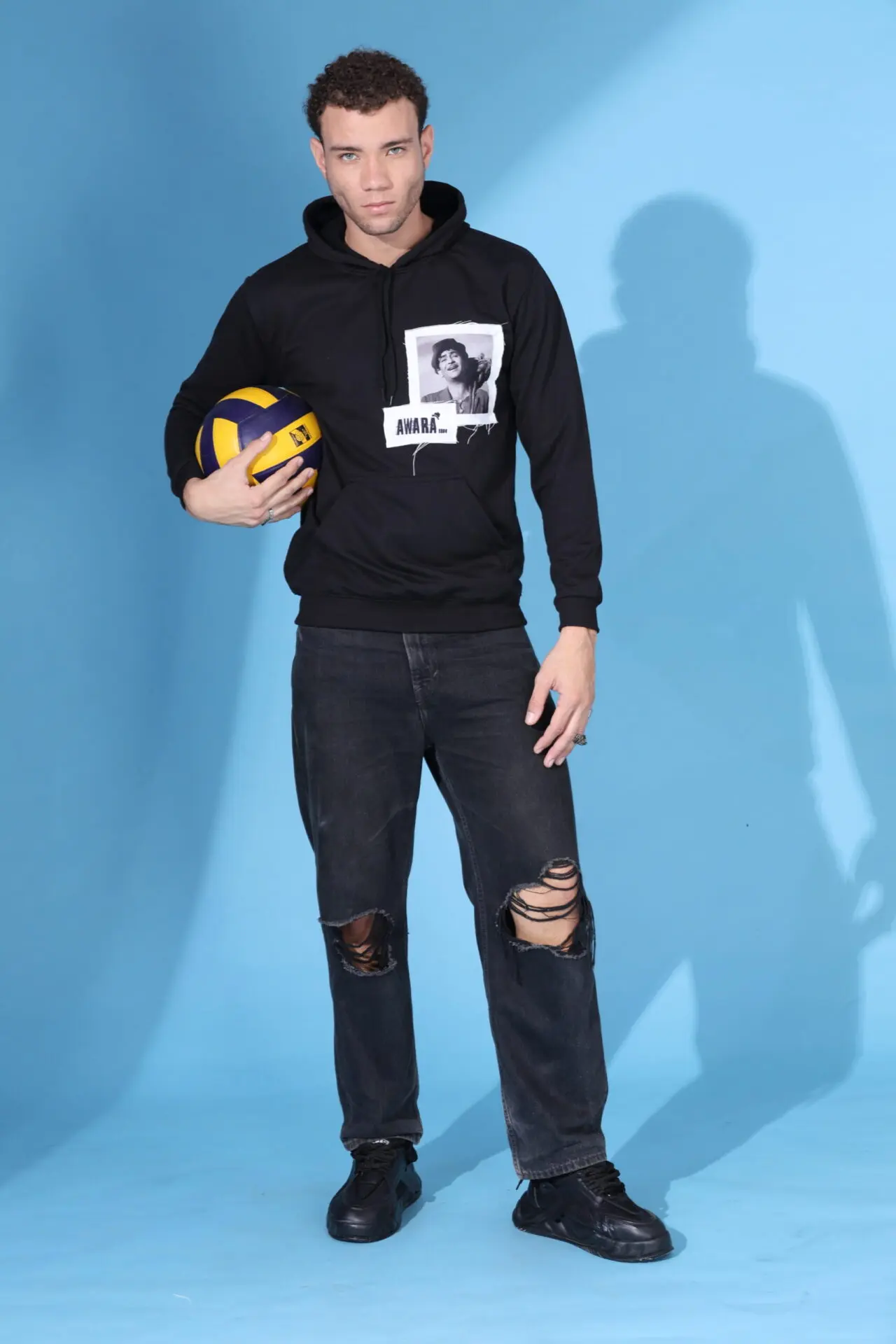 Awara Hoon Black Hoodie - Image 7