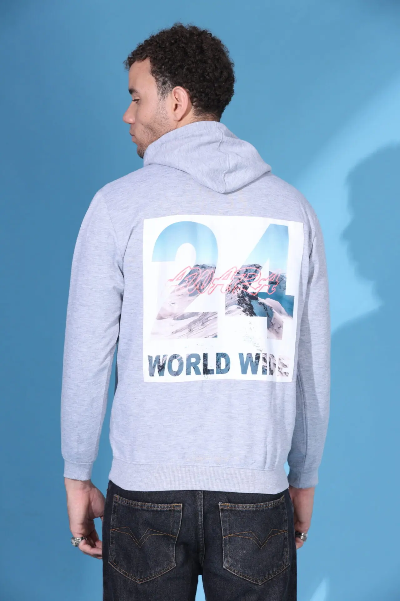 Awara 24 Grey Hoodie - Image 7