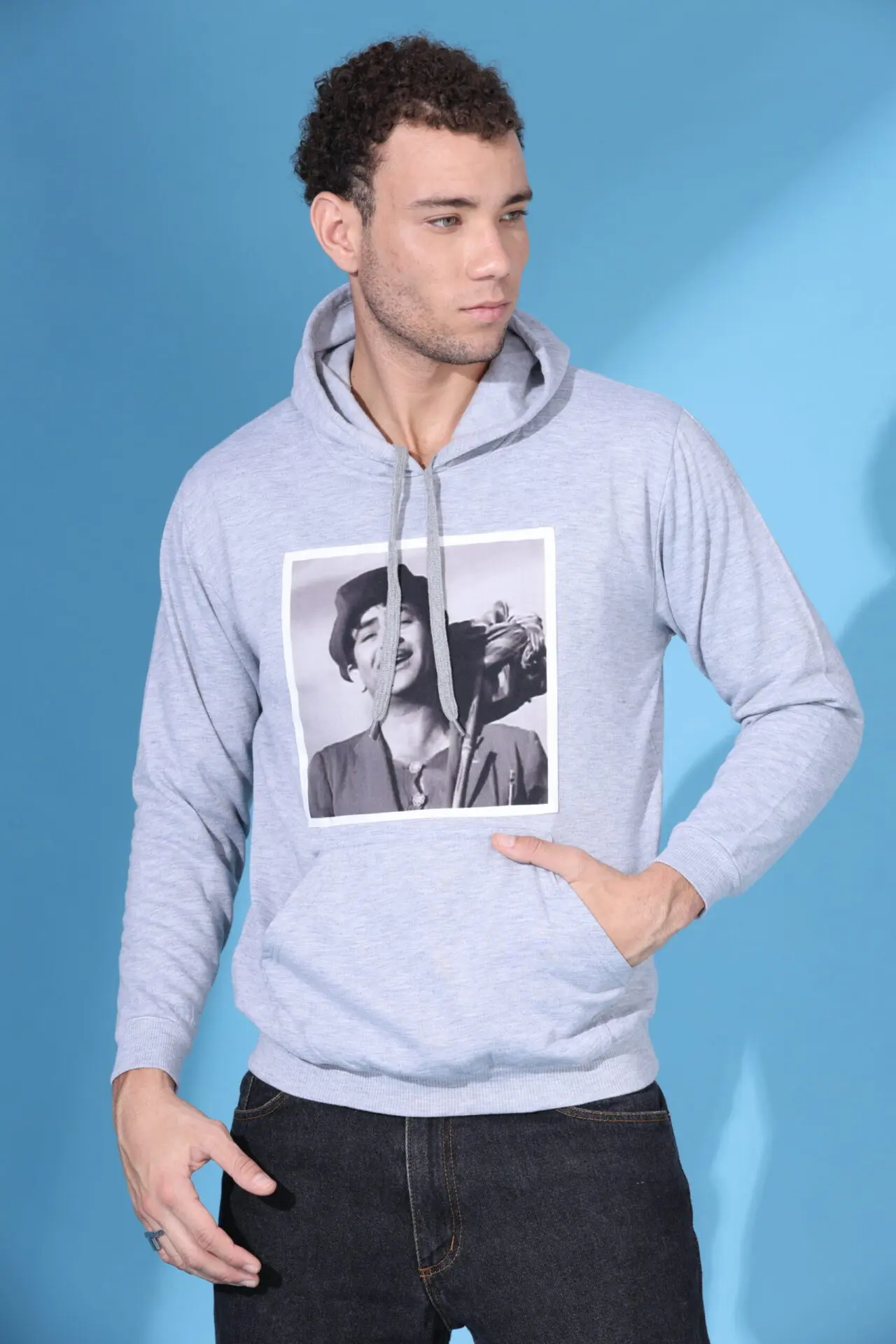Awara 24 Grey Hoodie - Image 4