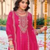 All New Pink Peplum Style Suit For Women Wedding Wear