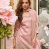 Latest Pink Banarasi Silk Palazzo Suit For Women Wear