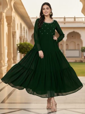 Royal Georgette Anarkali Kurti