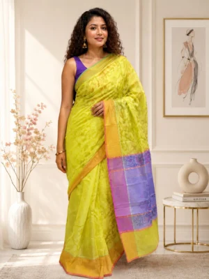 Self Woven Multicolor Saree
Colour: Multicolor
Blouse: Yes